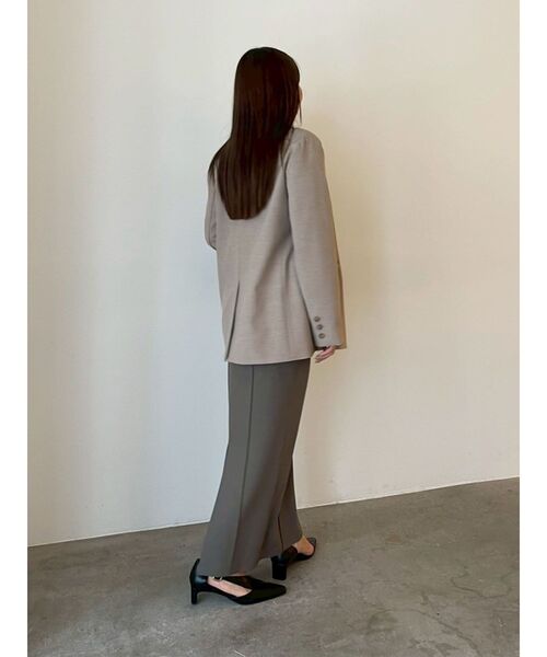 LAGUNAMOON（ラグナムーン）の「ピンタックIラインスカート（スカート・レディース・アイボリー/グレー・MEDIUM/SMALL）」の13枚目の写真