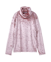 JOHN LAWRENCE SULLIVAN（ジョンローレンスサリバン）の「CRUSHED VELOUR TURTLE NECK TOP（Tシャツ/カットソー）」