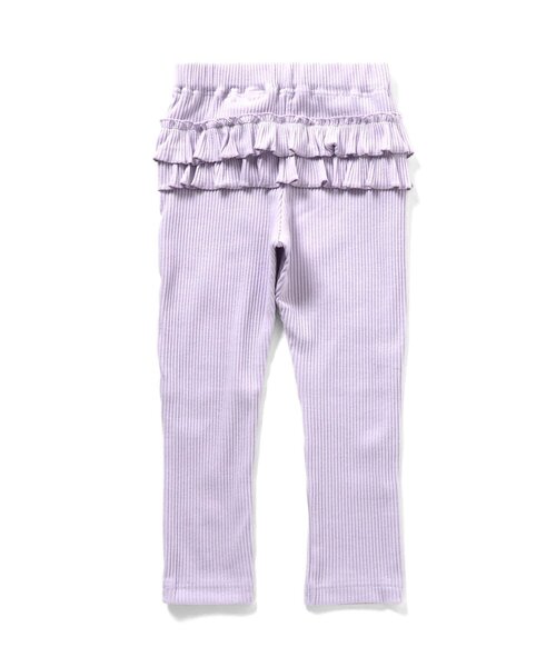 apres les cours(アプレレクール)の「バックフリルレギンスパンツ/7days Style pants(その他パンツ・キッズ・ラベンダー/アイボリー/ブラック・110/100/90/80/130/120)」の12枚目の写真