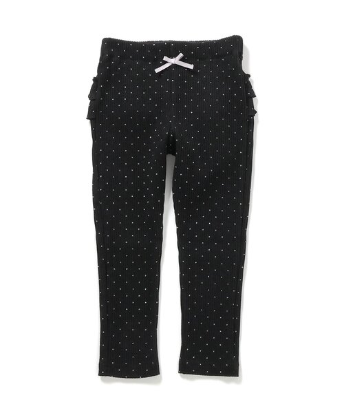apres les cours(アプレレクール)の「バックフリルレギンスパンツ/7days Style pants(その他パンツ・キッズ・ラベンダー/アイボリー/ブラック・110/100/90/80/130/120)」の4枚目の写真