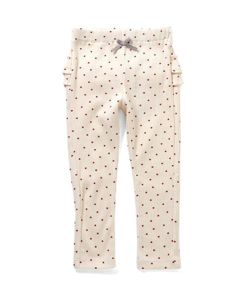apres les cours(アプレレクール)の「バックフリルレギンスパンツ/7days Style pants(その他パンツ・キッズ・ラベンダー/アイボリー/ブラック・110/100/90/80/130/120)」の11枚目の写真