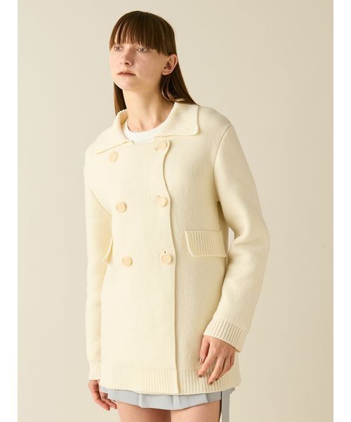 ぴーこ 2WAYニットPコート（ピーコート）｜FURFUR（ファーファー）の