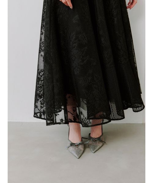 SNIDEL（スナイデル）の「ウエストリブレースドレス（ドレス・レディース・アイボリー/ブラック/ボルドー・0/1）」の20枚目の写真