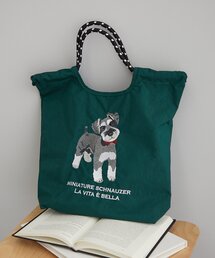 Remind me and forever | アニマル刺繍コードトートバッグ(ショルダーバッグ)