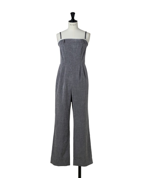 サロペット・オーバーオール・オールインワン Frilled Tweed Jumpsuit Frilled Tweed Jumpsuit（つなぎ/オールインワン）｜Her lip to
