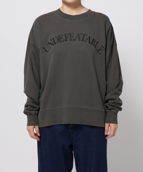 LOWRYS FARM(ローリーズファーム)の「カコウロゴウラケLS 580991(スウェット・レディース・ブラウン/チャコールグレー/アイボリー/パープル・FREE)」の11枚目の写真