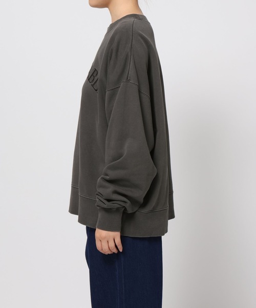 LOWRYS FARM(ローリーズファーム)の「カコウロゴウラケLS 580991(スウェット・レディース・ブラウン/チャコールグレー/アイボリー/パープル・FREE)」の12枚目の写真