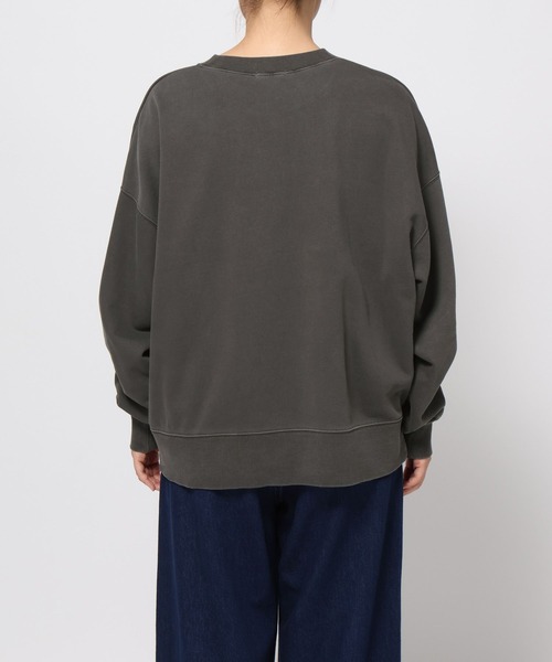 LOWRYS FARM(ローリーズファーム)の「カコウロゴウラケLS 580991(スウェット・レディース・ブラウン/チャコールグレー/アイボリー/パープル・FREE)」の13枚目の写真