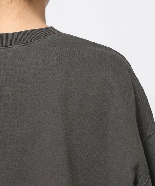 LOWRYS FARM(ローリーズファーム)の「カコウロゴウラケLS 580991(スウェット・レディース・ブラウン/チャコールグレー/アイボリー/パープル・FREE)」の14枚目の写真