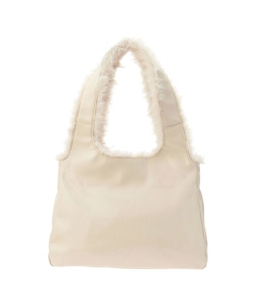 jouetie（ジュエティ）の「ドッキングファーベルトバッグ（ハンドバッグ・レディース・ブラック/アイボリー/ボルドー・FREE）」の8枚目の写真