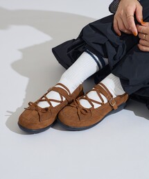 レースアップ」に該当するバレエシューズファッション通販