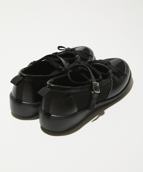 FREAK'S STORE（フリークスストア）の「レースアップバレエシューズ（バレエシューズ・レディース・ブラウン/ブラック・24.5cm/24.0cm/23.5cm）」の18枚目の写真