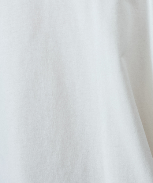 SALON adam et rope'（サロン アダム エ ロペ）の「【Baserange（ベースレンジ）】HARBOUR TEE SHIRT（Tシャツ/カットソー・レディース・ホワイト・S）」の10枚目の写真