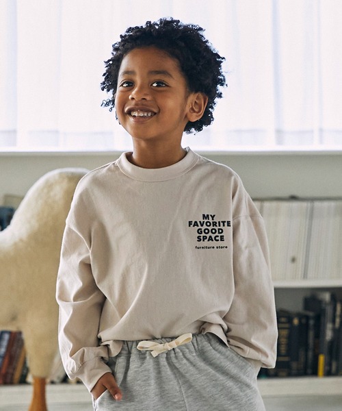 GENERATOR（ジェネレーター）の「GENERATOR/ジェネレーター GOODSPACE L/S Tシャツ（Tシャツ/カットソー・キッズ・ブラック/ホワイト/ベージュ系その他・M/L/XL）」の11枚目の写真