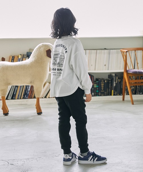 GENERATOR（ジェネレーター）の「GENERATOR/ジェネレーター GOODSPACE L/S Tシャツ（Tシャツ/カットソー・キッズ・ブラック/ホワイト/ベージュ系その他・M/L/XL）」の5枚目の写真