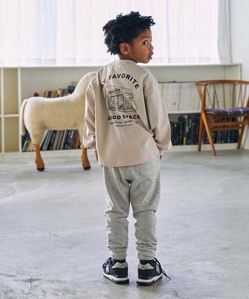 GENERATOR（ジェネレーター）の「GENERATOR/ジェネレーター GOODSPACE L/S Tシャツ（Tシャツ/カットソー・キッズ・ブラック/ホワイト/ベージュ系その他・M/L/XL）」の12枚目の写真