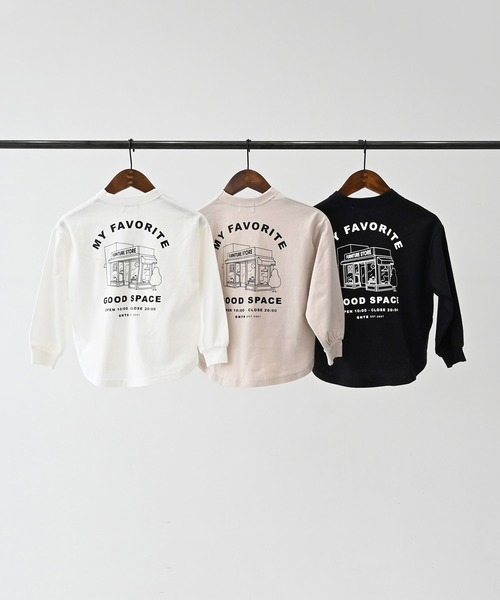 GENERATOR（ジェネレーター）の「GENERATOR/ジェネレーター GOODSPACE L/S Tシャツ（Tシャツ/カットソー・キッズ・ブラック/ホワイト/ベージュ系その他・M/L/XL）」の14枚目の写真