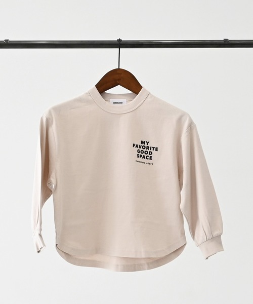 GENERATOR（ジェネレーター）の「GENERATOR/ジェネレーター GOODSPACE L/S Tシャツ（Tシャツ/カットソー・キッズ・ブラック/ホワイト/ベージュ系その他・M/L/XL）」の18枚目の写真