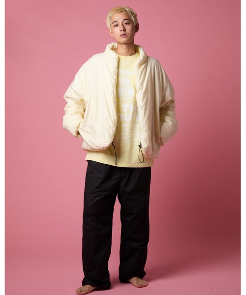 NISHIMOTO IS THE MOUTH（ニシモト イズ ザ マウス）の「VOLUME JACKET | NISHIMOTO IS THE MOUTH（ブルゾン・メンズ・ライトイエロー/スモークピンク/ブラック・S/M/L/XL）」の15枚目の写真