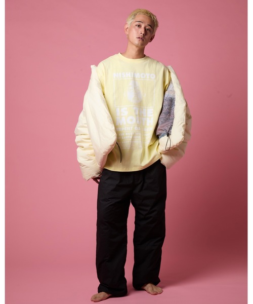 NISHIMOTO IS THE MOUTH（ニシモト イズ ザ マウス）の「VOLUME JACKET | NISHIMOTO IS THE MOUTH（ブルゾン・メンズ・ライトイエロー/スモークピンク/ブラック・S/M/L/XL）」の13枚目の写真