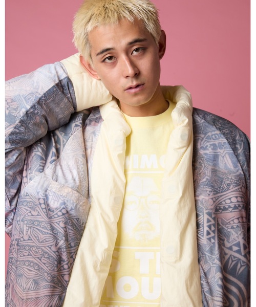 NISHIMOTO IS THE MOUTH（ニシモト イズ ザ マウス）の「VOLUME JACKET | NISHIMOTO IS THE MOUTH（ブルゾン・メンズ・ライトイエロー/スモークピンク/ブラック・S/M/L/XL）」の7枚目の写真