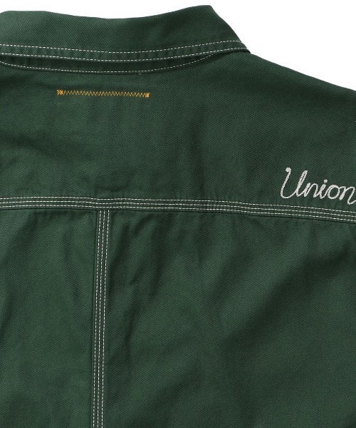 UNION（UNION TOKYO）（ユニオン）の「UNION TOKYO  UNION PORTER SHIRT  ユニオントーキョー（シャツ/ブラウス・メンズ・ダークネイビー・LARGE/MEDIUM/SMALL/X-LARGE）」の4枚目の写真