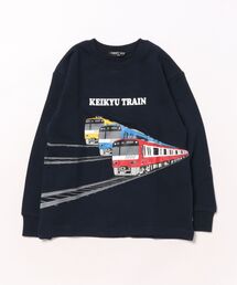 hungry heart | 京急電鉄電車プリント裏毛トレーナー(スウェット)