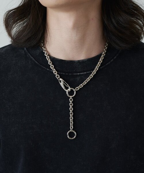 Lui's（ルイス）の「Ah Necklace / 01 (2WAYリングフックネックレス)（ネックレス・レディース・シルバー・FREE）」の19枚目の写真