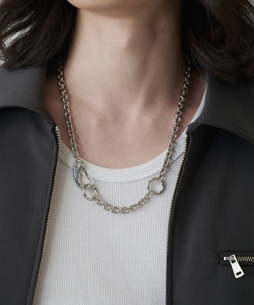 Lui's（ルイス）の「Ah Necklace / 01 (2WAYリングフックネックレス)（ネックレス・レディース・シルバー・FREE）」の10枚目の写真