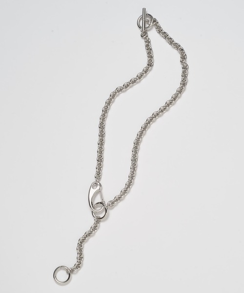 Lui's（ルイス）の「Ah Necklace / 01 (2WAYリングフックネックレス)（ネックレス・レディース・シルバー・FREE）」の7枚目の写真