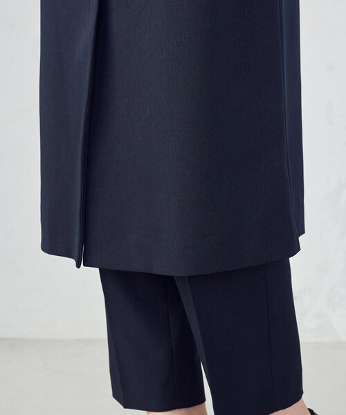 COMME CA ISM（コムサイズム）の「【セットアップ対応】杢調ロングジレワンピース（ワンピース・レディース・ネイビー・FREE）」の19枚目の写真