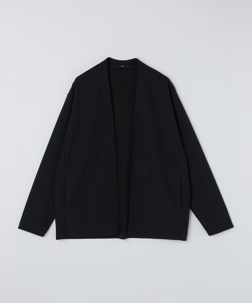 SHIPS（シップス）の「SHIPS:〈手洗い可能〉ドビー メッシュ ノーカラー カーディガン（カーディガン/ボレロ・メンズ・グレー/ダークグレー/ネイビー・SMALL/MEDIUM/LARGE/X-LARGE）」の20枚目の写真