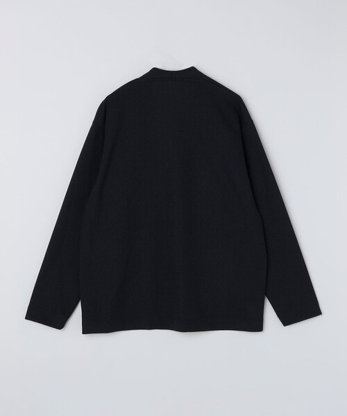 SHIPS（シップス）の「SHIPS:〈手洗い可能〉ドビー メッシュ ノーカラー カーディガン（カーディガン/ボレロ・メンズ・グレー/ダークグレー/ネイビー・SMALL/MEDIUM/LARGE/X-LARGE）」の22枚目の写真