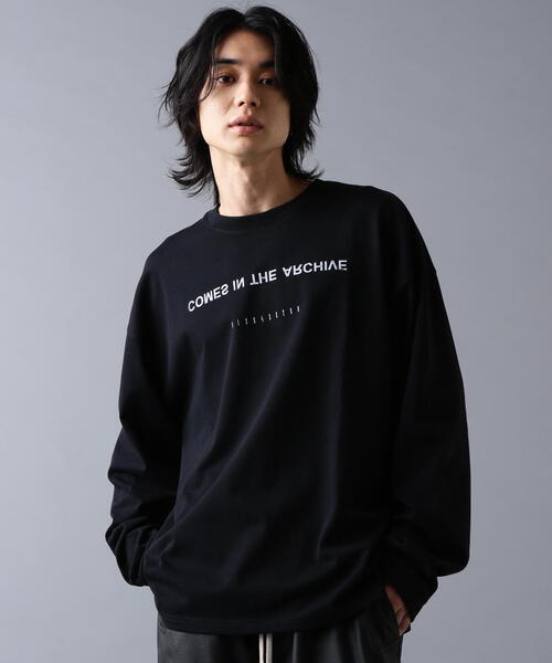 A4A(エーフォーエー)の「A4A/エーフォーエー/L/S TEE MAGDALENA(Tシャツ/カットソー・レディース・ホワイト/ブラック・L/M/S)」の2枚目の写真
