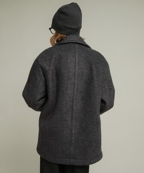 regleam コクーンシャギーコート オフホワイト サイズ FREE Fubail