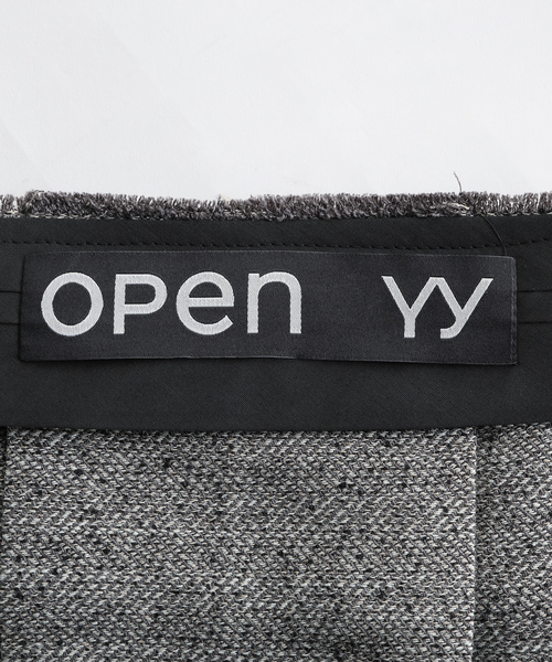 OPEN Yy(オープンワイワイ)の「【Geek Office / ギークオフィス】OPEN YY Woven DOUBLE BELTED MAXI SKIRT(スカート・レディース・チャコールグレー・SMALL)」の9枚目の写真