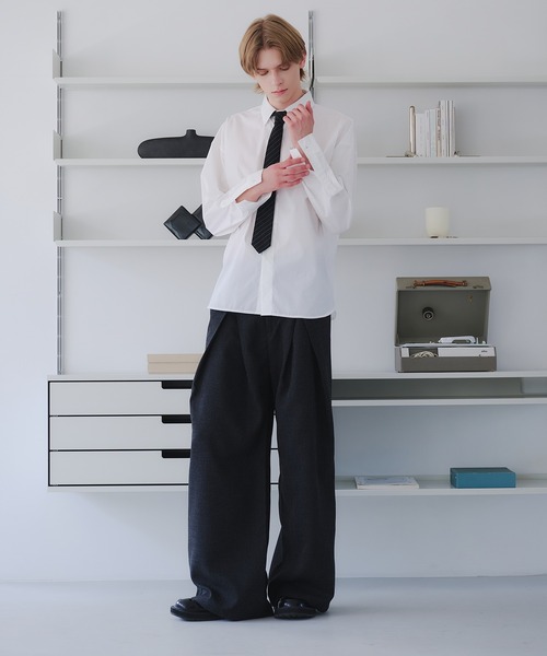 SY'TE スケルトンデザイン ネクタイ SY'TE スケルトンデザイン ネクタイ HANDMADE TIE