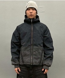 BLR BLUER（ビーエルアールブラー）の「BLR/ビーエルアール/Destroyed Puffer Jacket（ブルゾン）」