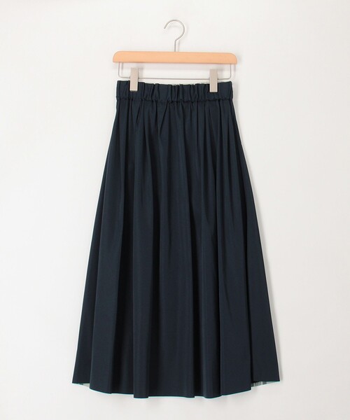 MICO COULIER（ミコクリエ）の「リバーシブルタフタスカート（チェック×ムジ）（スカート・レディース・ブルー系その他/ブラウン系その他・38/36）」の18枚目の写真