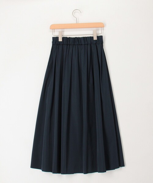 MICO COULIER（ミコクリエ）の「リバーシブルタフタスカート（チェック×ムジ）（スカート・レディース・ブルー系その他/ブラウン系その他・38/36）」の12枚目の写真