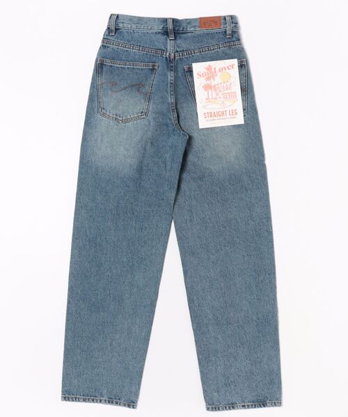 BILLABONG（ビラボン）の「【BILLABONG/ビラボン】24AW DENIM BASIC STRAIGHT/ダメージ加工デニムパンツ（デニムパンツ・レディース・インディゴブルー・SMALL/LARGE/MEDIUM）」の7枚目の写真