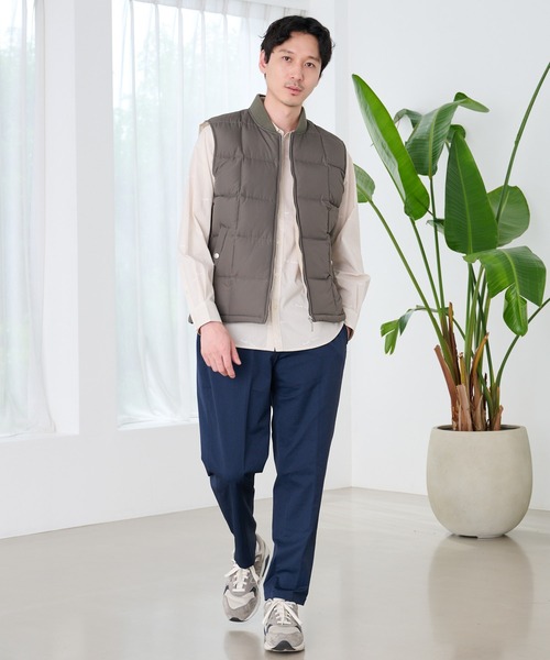 Arnold Palmer(アーノルドパーマー)の「ブロックキルト ダウンベスト(ダウンベスト・メンズ・カーキ/ブラック/キャメル・LL/M/L)」の22枚目の写真