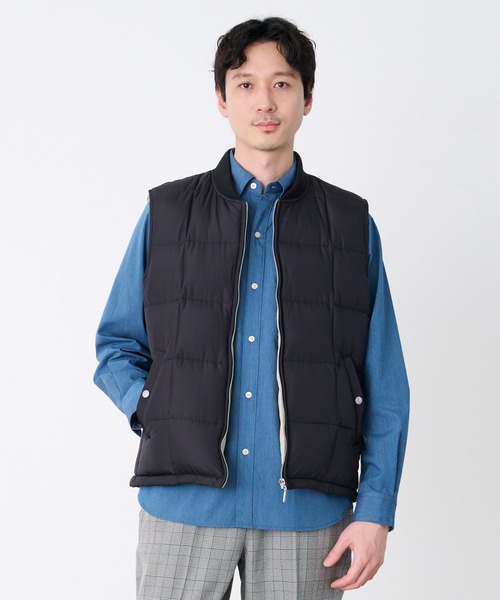 Arnold Palmer(アーノルドパーマー)の「ブロックキルト ダウンベスト(ダウンベスト・メンズ・カーキ/ブラック/キャメル・LL/M/L)」の19枚目の写真