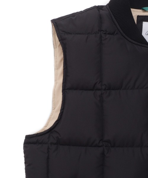 Arnold Palmer(アーノルドパーマー)の「ブロックキルト ダウンベスト(ダウンベスト・メンズ・カーキ/ブラック/キャメル・LL/M/L)」の6枚目の写真