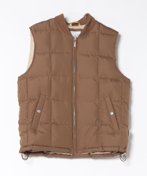 Arnold Palmer(アーノルドパーマー)の「ブロックキルト ダウンベスト(ダウンベスト・メンズ・カーキ/ブラック/キャメル・LL/M/L)」の14枚目の写真