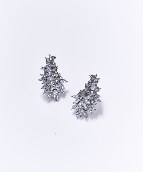 My shawty(マイシャウティー)の「reef bijou pierce(ピアス(両耳用)・レディース・シルバー・FREE)」の5枚目の写真