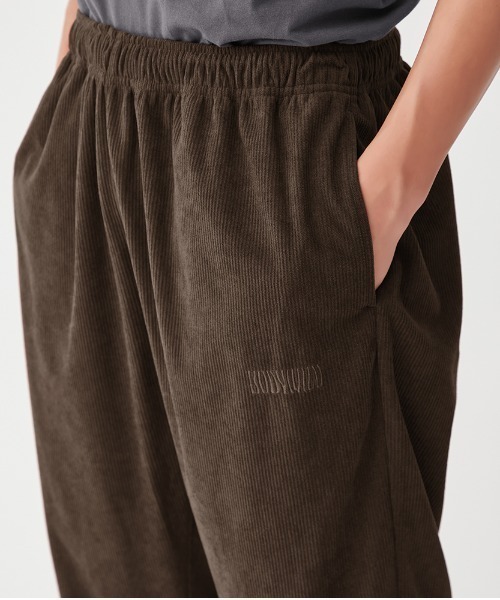 BODY WILD(ボディーワイルド)の「BODY WILD by BEAMS DESIGN パンツ コーデュロイ(その他パンツ・メンズ・グレー/ダークブラウン・MEDIUM/LARGE)」の4枚目の写真