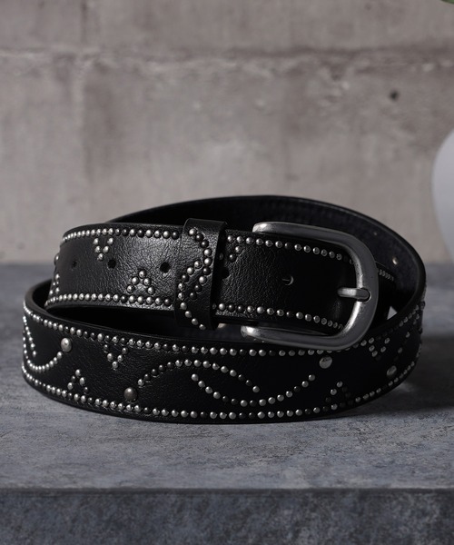 セール】アーチ ラウンド スタッズ ベルト / Arch Round Stud Belt