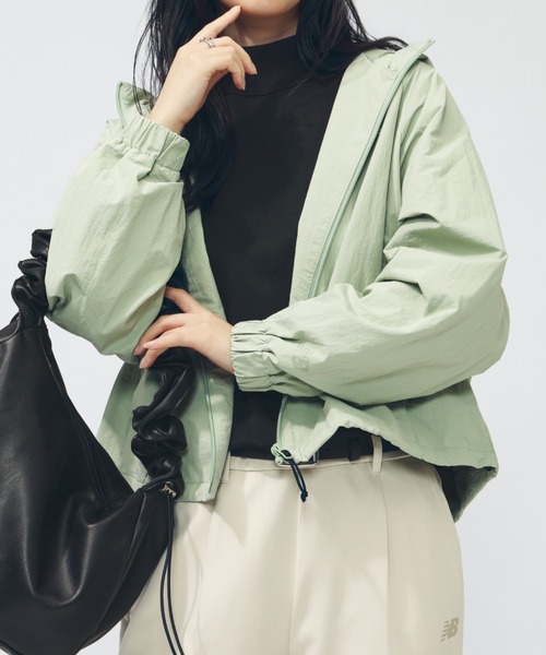 【アルペン限定】 ニューバランス New Balance THE CITY ナイロンフーデットジャケット