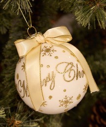 niko and... | 【2025Xmas】ガラスボールオーナメント/直径8cm(インテリア雑貨)